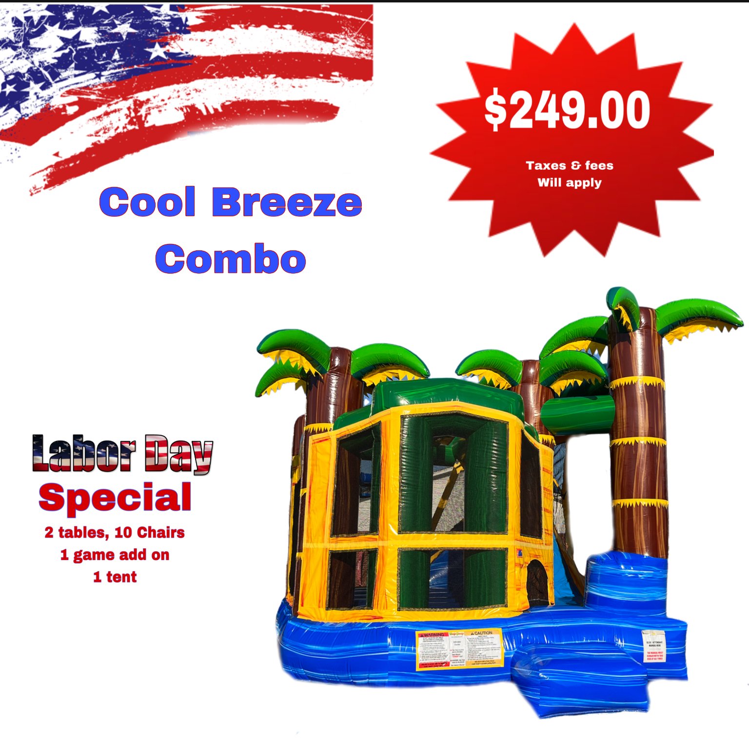 veros bounce house Party Rental and Bounce House rentals